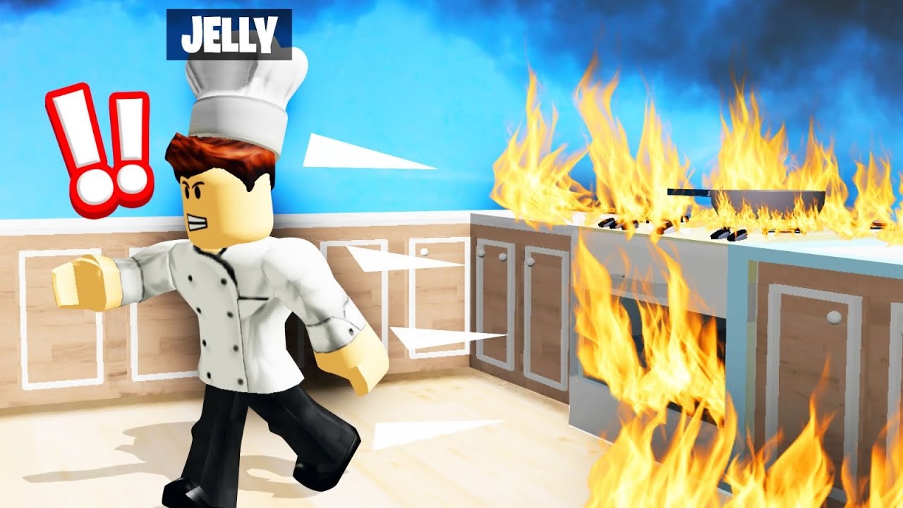 I Burned Down My Kitchen Roblox Pizza Place Youtube - jelly playing roblox that is pizza shop