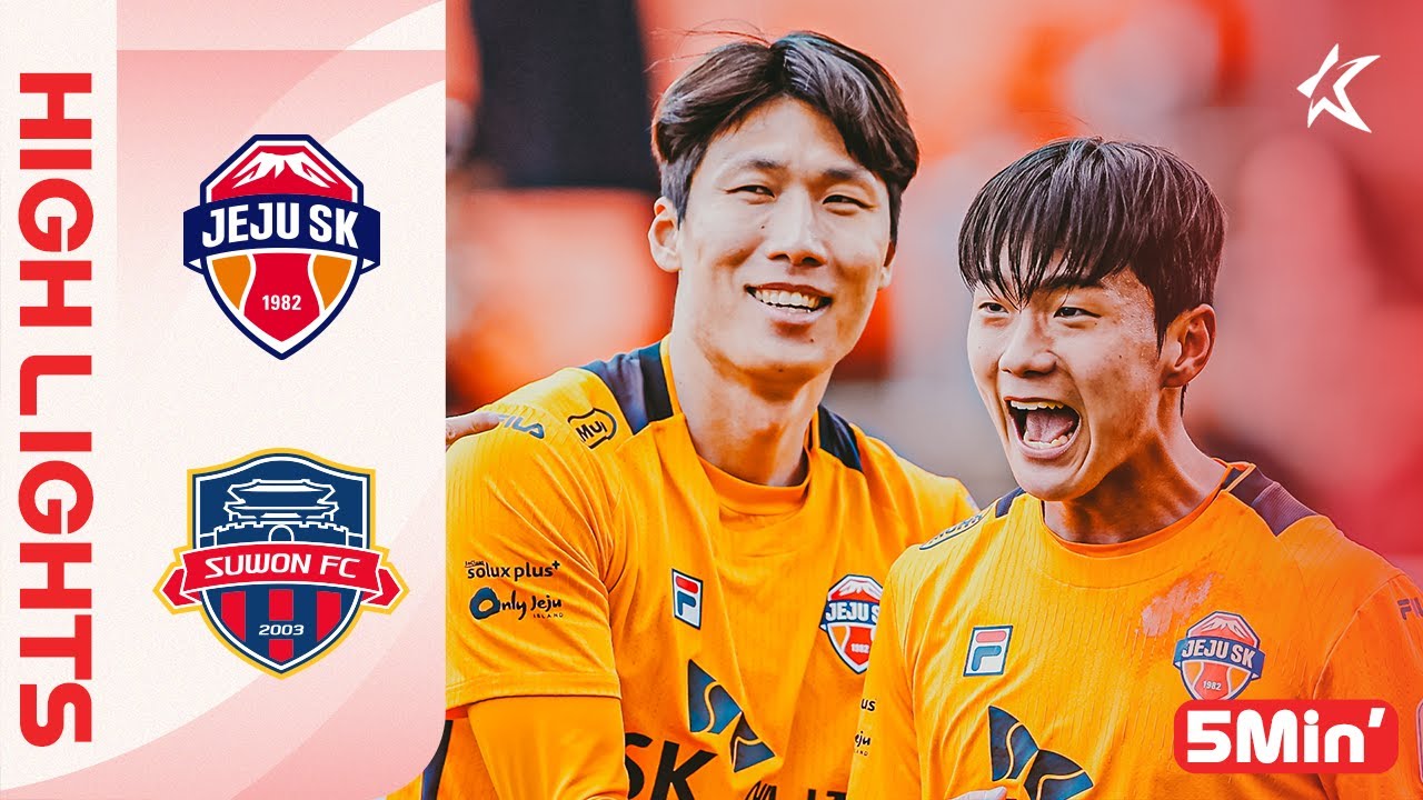 [5Min H/L] K LEAGUE 1 R6 Jeju vs Suwon FC