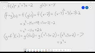 Function Composition Examples - Calculus is a Piece of Pi Section 1.2.1