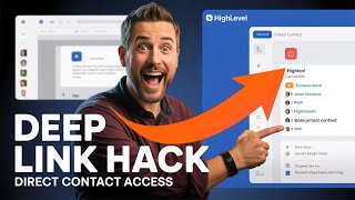 HighLevel Workflow Hack: Deep Link to Any Contact Record