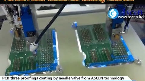 PCB conformal coating machine equipment