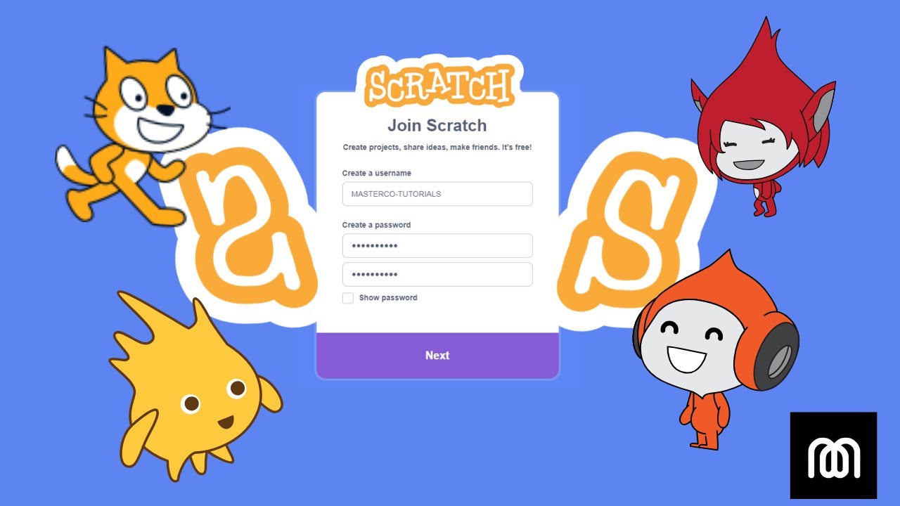 Join Scratch Network Scratch Tutorials l easy steps in joining the online scratch community ...