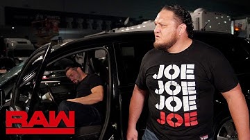 Samoa Joe checks on Roman Reigns: Raw, Aug. 5, 2019