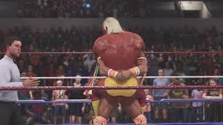 WWE 2K24 Hulk Hogan vs Ultimate Warrior
