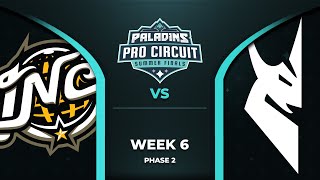 PALADINS Pro Circuit: InControl Nation vs Fatal Ambition (Phase 2 Week 6)
Follow us for updates!
http://facebook.com/paladinsgame
http://twitter.com/paladinsgame
Enter a fantasy world of ancient technology in Paladins, a team-based shooter with strategy elements and deep character customization. Through a unique collectible card system, players can amplify and augment a character’s core set of abilities to play exactly how they want to play. Paladins is a free-to-play, class-based first person shooter from Hi-Rez Studios. Paladins is currently available on PC, Mac, Xbox One, Playstation 4, and Nintendo Switch. Learn more at www.paladins.com! PALADINS Pro Circuit: InControl Nation vs Fatal Ambition (Phase 2 Week 6)