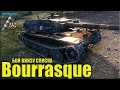 Бой ВНИЗУ списка WOT на ТРИ отметки ✅ World of Tanks Bourrasque лучший бой