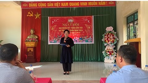 Dẫn chương trình văn nghệ ngày hội Đại đoàn kết toàn dân tộc năm 2024 | MC Dân tộc: Kim Thuyền