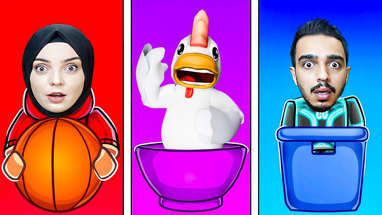 DOĞRU RENK İÇİNE SAKLAN VE RENK DEĞİŞTİR !! 😱 Roblox