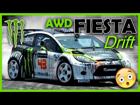 أجمل درفت فورد فيستا دفع رباعي Ford Fiesta Drift AWD