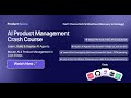 Part 1 - The AI-First PM Workflow (Discovery to Strategy): AI PM Crash Course | Product Space