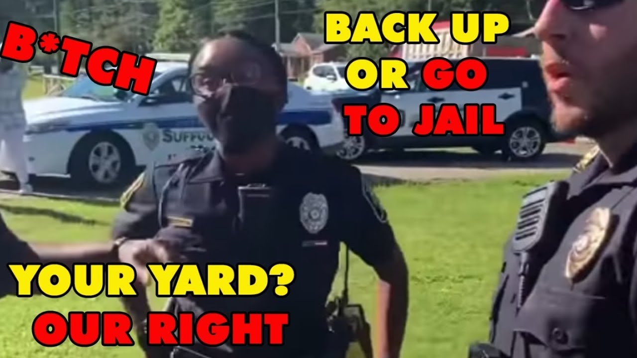 Id Refusal: Tyrant Cops Trespass On A Resident’s Property Without A ...