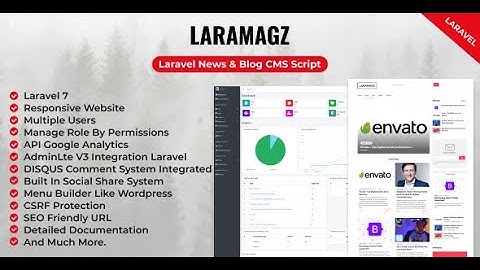 How to install laramagz on local server - Laravel News & Blog CMS Script
