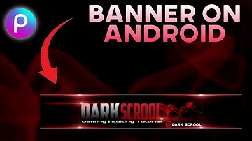 How to make cool gaming channel banner in Android/iOS  (Tutorial in hindi)