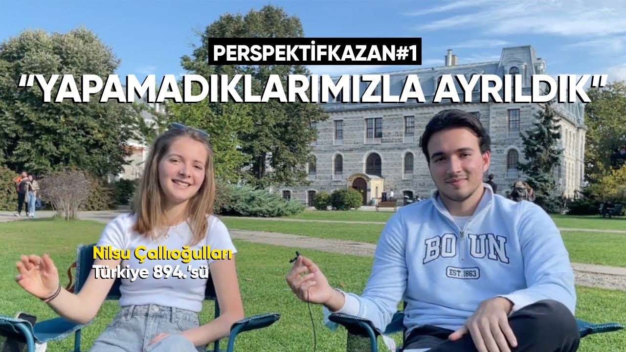 Evde Çalışarak Derece Yapmak /Boğaziçi Endüstri /YKS 894./Nilsu Çallıoğulları / #PERSPEKTİFKAZAN
