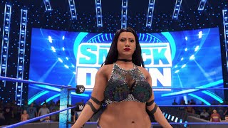 WWE 2K22 myRISE Bad Babe vs NIkki Cross Iron Women Match 1440p HD 60fps
