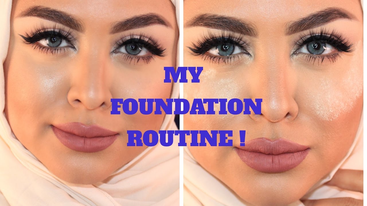 روتين فاونديشني  لفاونديشن نضر ثابت و ما يتقطع