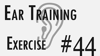 Rhythm Ear-Training Exercise 44 / Beginner (sixteenth notes)