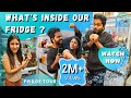 Whats inside our fridge   fridge tour  exclusive