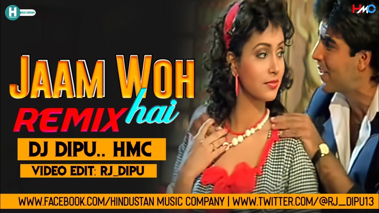 Jaam woh hai Remix | DJ Remix| Rj_Dipu visuals Kumar Sanu | Akshay Kumar |  Sanik | Pyar woh hai jo - YouTube