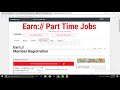 شرح الموقع الرئع earn part time jope  + اثبات دفع ربح فوق ال 2000 دولاار