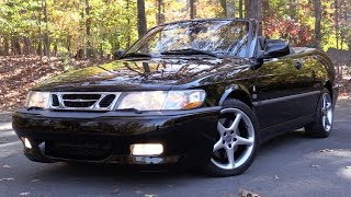 2002 Saab 93 Viggen Convertible: Start Up, Test Drive & In Depth Review