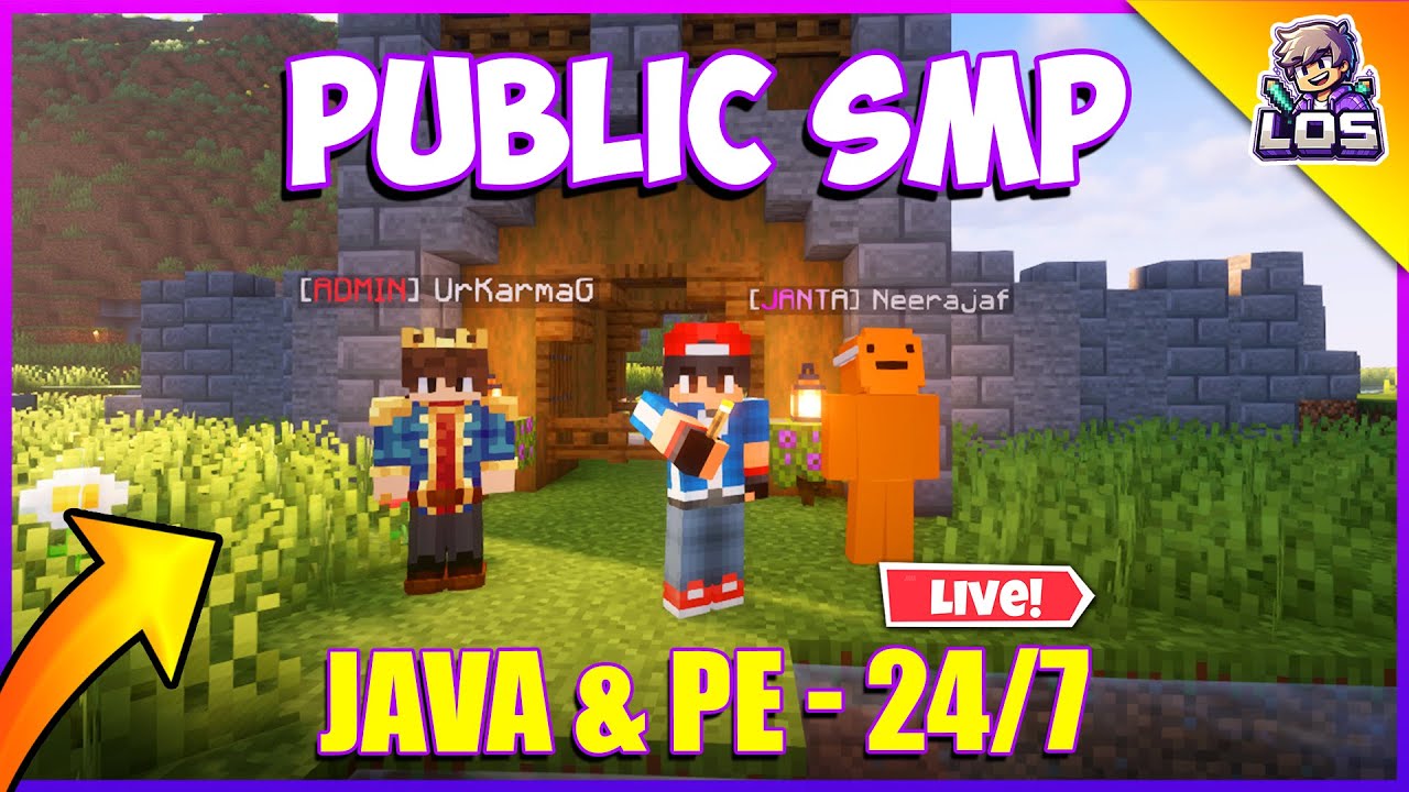 MINECRAFT SURVIVAL SMP LIVE WITH SUBSCRIBERS | ROAD TO 95K - YouTube