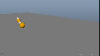 Ball with tail animation exercise
