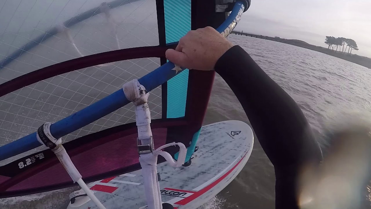 Windsurfing - Crow Point - 17th February 2021 - Fanatic Falcon 145 & NeilPryde Ryde 8 2