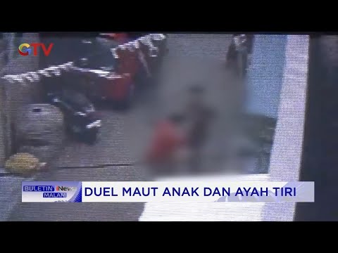 Duel Maut Anak dan Ayah Tiri Terekam CCTV #BuletiniNewsMalam 13/09