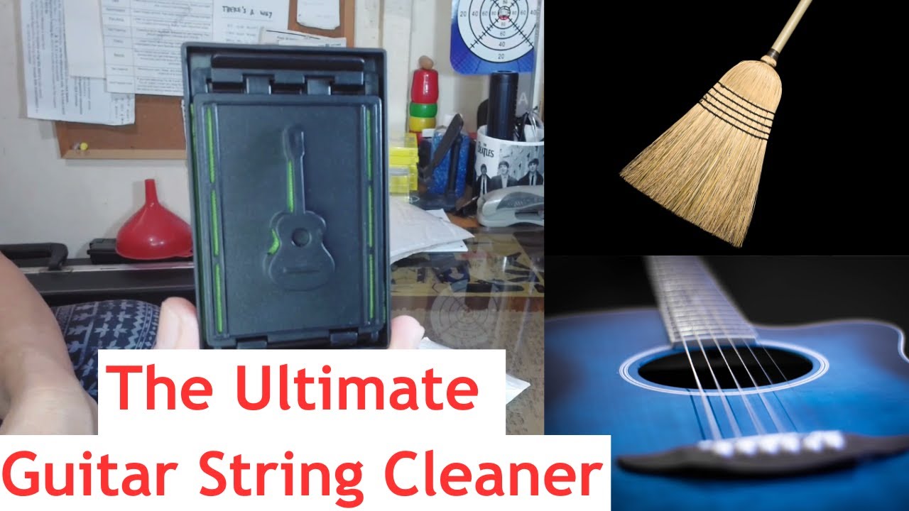 The Ultimate Guitar String Cleaner - Unboxing @TeacherBob - YouTube