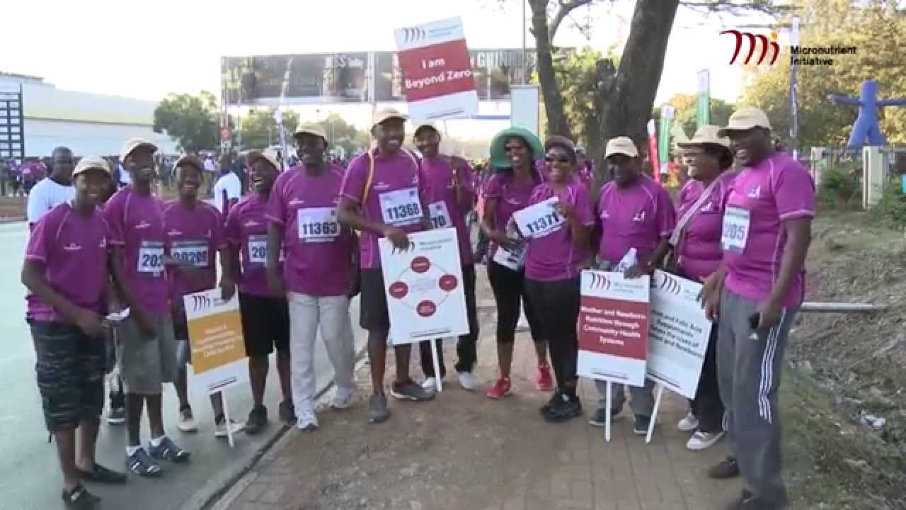 Micronutrient Initiative Beyond Zero Marathon 2015