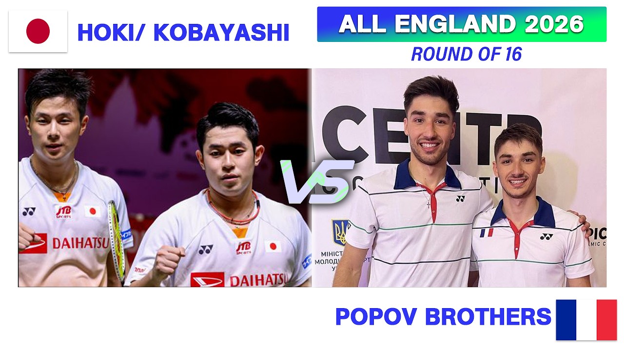 MANY CRAZY RALLIES AT ALL ENGLAND 2026 | Popov Brothers vs  Takuro HOKI/ Yugo KOBAYASHI