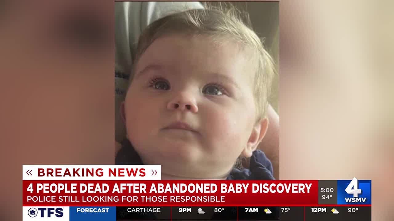 4 dead after baby found abandoned - YouTube