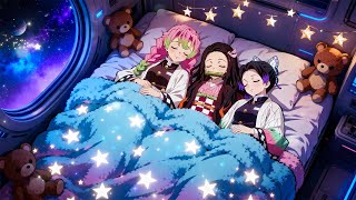 Fall Into Deep Sleep Instantly with Nezuko, Mitsuri & Shinobu 🌠 Relaxing Music for Stress, Anxiety screenshot 2