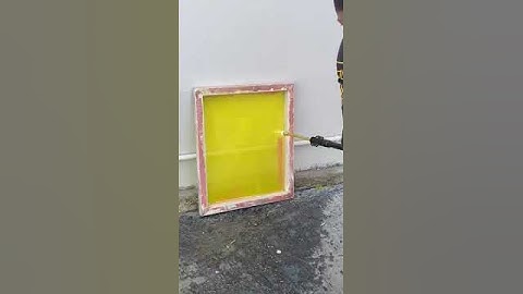 Screen Printing Tutorial - How To A Reclaim Screen #screenprinting #diy #reclaim