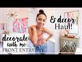 DECORATE WITH ME FRONT ENTRY | HOME GOODS DECOR HAUL | Alexandra Beuter DECORATE WITH ME FRONT ENTRY | HOME GOODS DECOR HAUL | Alexandra Beuter
