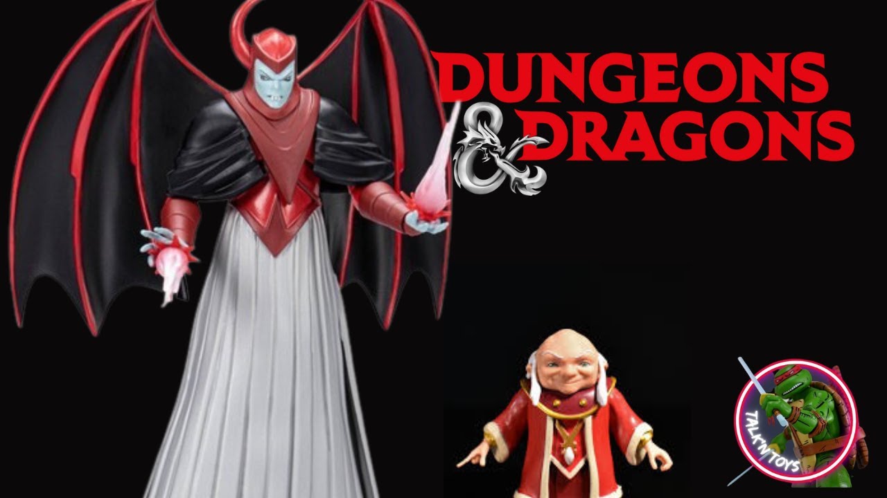 Dungeons & Dragons Cartoon Classics Scale Dungeon Master & Venger Action  Figures 2pk (target Exclusive) : Target