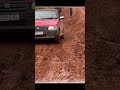 Uno vs Estrada com lama! #carro #impossible #skills #challenge #shorts