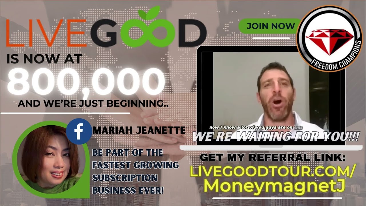 LIVEGOOD IS A BLUE OCEAN.WE GOT WHAT OTHERS DO NOT HAVE