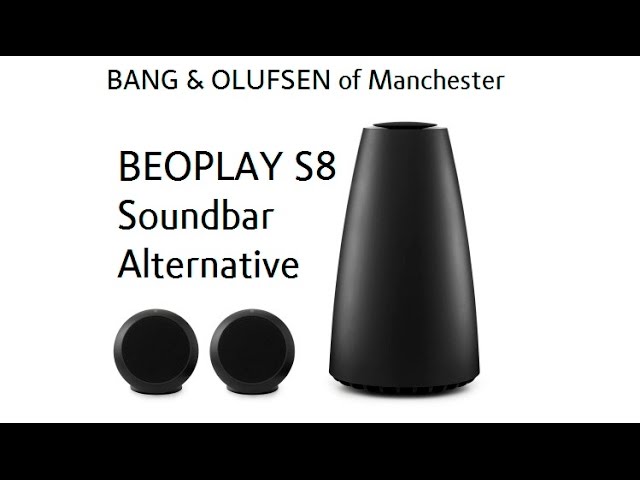 BEOPLAY S8 speakers with a Samsung TV, soundbar alternative. - YouTube
