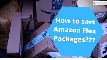 How to sort your packages with Amazon Flex?