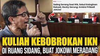 FULL HD! ROCKY GERUNG BONGKAR HABIS ALASAN JOKOWI "IKN KEINGINAN RAKYAT"