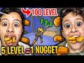 5 LEVEL = 1 NUGGET SUR CE DEATHRUN À 100 LEVEL SUR FORTNITE CRÉATIF !