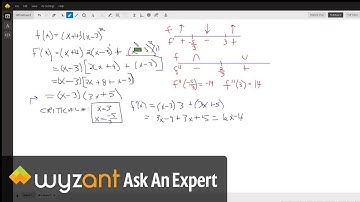 Given a polynomial function (degree 3) find critical numbers and use 2nd deriv test for rel max/min.