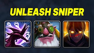 UNREAL MACHINE GUN UNLEASH SNIPER | Dota 2 Ability Draft