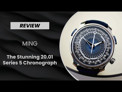The Stunning MING 20.01 Series 5, a Chronograph like no other