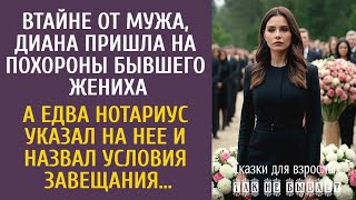 видео: Втайне от мужа, пришла на похороны бывшего жениха… А едва нотариус, указав на нее, озвучил завещание картинка: Втайне от мужа, пришла на похороны бывшего жениха… А едва нотариус, указав на нее, озвучил завещание