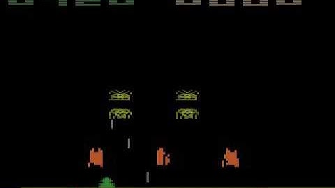 dqn: space invaders score 1615 2x