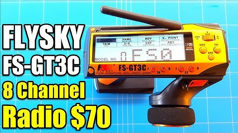 FLYSKY FS-GT3C REVIEW Best 8 Channel Budget Radio For Rc Cars and Boats LESS THAN 80 BUCKS