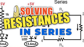 SOLVING Resistances in SERIES | DC Circuits | Equivalent of Resistances in Series @ECIMacademy